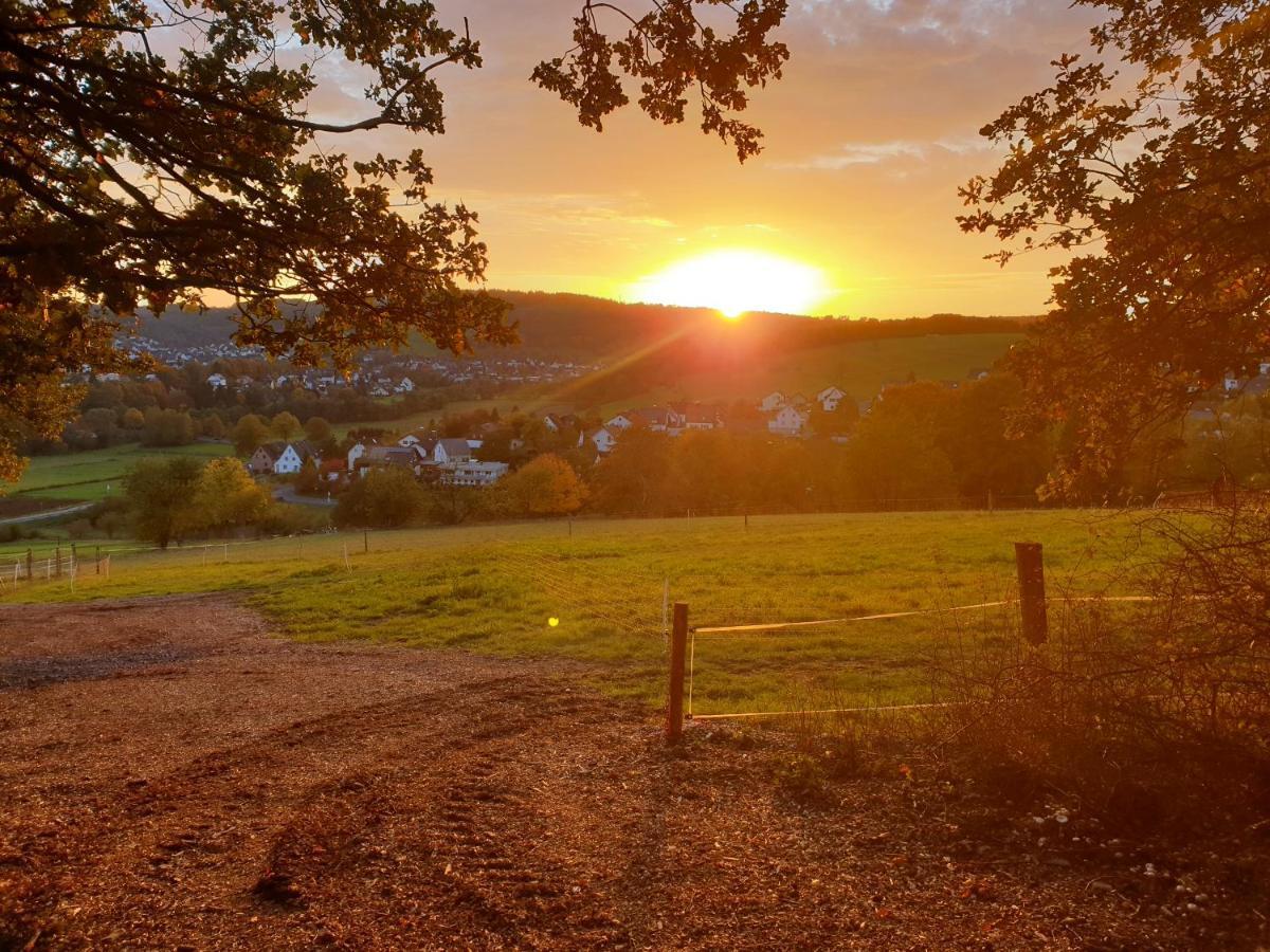 Andinas Ferienwohnung In Ruhiger Lage Direkt Am Wald Wilnsdorf Dış mekan fotoğraf